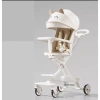 Xe đẩy M10 nâng cấp đa màu kèm bàn ăn dặm đảo chiều gấp gọn Giá chỉ 1,200,000 VND 4