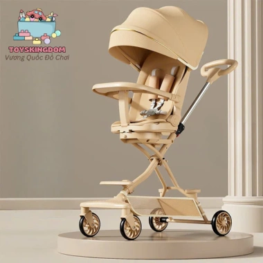 Xe đẩy M10 Toyskingdom, kèm bàn ăn dặm, đảo chiều gấp gọn - 718.000đ
