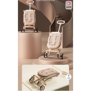 Xe đẩy M10 Toyskingdom, kèm bàn ăn dặm, đảo chiều gấp gọn - 718.000đ