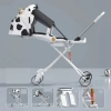 Xe đẩy M9 2 chiều 3 tư thế ngả sâu, giảm sóc, kèm đệm và mái che - Kho sỉ 585k 3