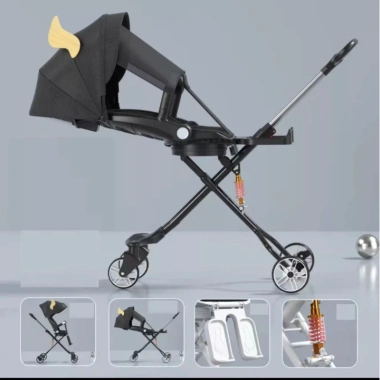 Xe đẩy M9 2 chiều 3 tư thế ngả sâu, giảm sóc, nâng cấp, giá ưu đãi 650k