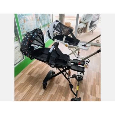 Xe đẩy M9 2 chiều 3 tư thế ngả sâu, giảm sóc, nâng cấp, giá ưu đãi 650k