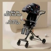 Xe đẩy M9 gập gọn xoay 360°, 3 tư thế ngả, màn che bụi, chỗ để chân 213.000₫ 2