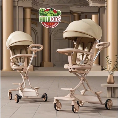 Xe đẩy M9 M10 2 chiều 3 tư thế ngả sâu kèm bàn ăn dặm cho bé yêu Hulk.Kids 595k