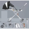 Xe Đẩy M9 Mẫu Hót Xoay 360 - Thiết Kế Mới, Thoải Mái Cho Bé - Giá 518,100₫ 5
