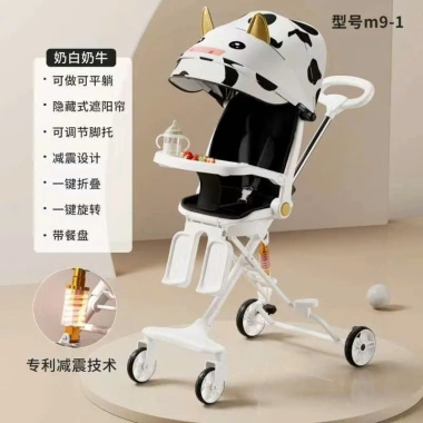 Xe đẩy Minhnhi.Kid M9 M10 2 chiều 3 tư thế ngả sâu giảm sóc, giá ưu đãi 718.000₫ 4