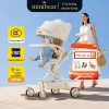 Xe Đẩy MiniBear PRO M1 Nhật Bản - Khung chắc chắn, gấp gọn, bé 0-6 tuổi, giảm 20%
