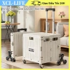 Xe Đẩy Mua Sắm Gấp Gọn Tiện Dụng - Xe Kéo Tay Home, Bánh Xe Dã Ngoại, Chở Đồ Siêu Thị 498k