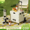 Xe đẩy mua sắm Trove gấp gọn - Đi chợ, cắm trại, bánh leo cầu thang, chỉ 299.000₫