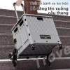 Xe đẩy mua sắm Trove gấp gọn - Đi chợ, cắm trại, bánh leo cầu thang, chỉ 299.000₫ 3