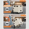 Xe đẩy mua sắm Trove gấp gọn - Đi chợ, cắm trại, bánh leo cầu thang, chỉ 299.000₫ 4