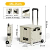 Xe đẩy mua sắm Trove gấp gọn - Đi chợ, cắm trại, bánh leo cầu thang, chỉ 299.000₫ 10