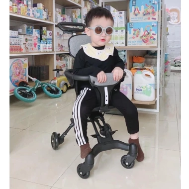 Xe đẩy ngồi gấp gọn cho bé 6 tháng siêu nhẹ tiện lợi giá ưu đãi 365k