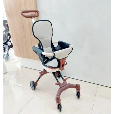 Xe đẩy ngồi gấp gọn cho bé 6 tháng siêu nhẹ tiện lợi giá ưu đãi 365k