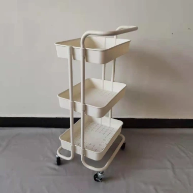 Xe đẩy nhựa 3 tầng loại 1 - Kệ spa đa năng, chỉ 275.000₫, tiết kiệm không gian 9