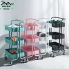 Xe Đẩy Nhựa Spa 3 Tầng Đa Năng - Kệ Đồ, Kệ Bỉm Sữa, Nhập Khẩu, Giá Ưu Đãi 150k