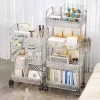 Xe đẩy nhựa trong suốt 2‑4 tầng có bánh xe, kệ spa cao cấp, giá chỉ 55.000đ 4