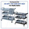 Xe đẩy phục vụ nhà hàng, quán ăn - Thu gom bát đũa, dọn bàn ăn, giá chỉ 450.000đ