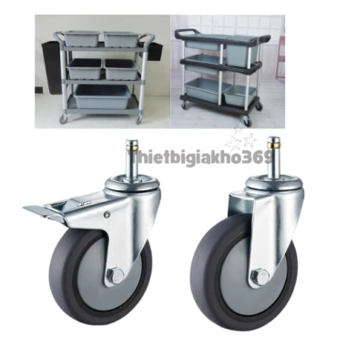 Xe đẩy phục vụ nhà hàng, quán ăn - Thu gom bát đũa, dọn bàn ăn, giá chỉ 450.000đ 4