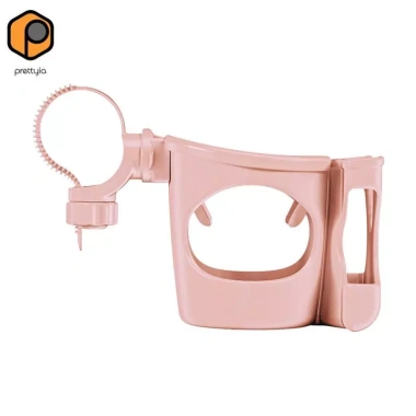 Xe Đẩy Pram Giá Đỡ Cốc & Điện Thoại Đa Năng, Chống Trượt, Dây Đeo Ổn Định - 182.520₫