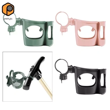 Xe Đẩy Pram Giá Đỡ Cốc & Điện Thoại Đa Năng, Chống Trượt, Dây Đeo Ổn Định - 182.520₫ 7
