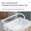 Xe Đẩy Spa 3-5 Tầng Đa Năng, Kệ Đồ Bỉm Sữa, Bánh Xe, Miễn Phí Vận Chuyển 3 Màu 2
