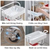 Xe Đẩy Spa 3-5 Tầng Đa Năng, Kệ Đồ Bỉm Sữa, Bánh Xe, Miễn Phí Vận Chuyển 3 Màu 7