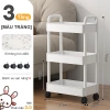 Xe Đẩy Spa 3-5 Tầng Đa Năng, Kệ Đựng Đồ Có Bánh Xe và Tay Vịn - Giá 99.000₫ 10