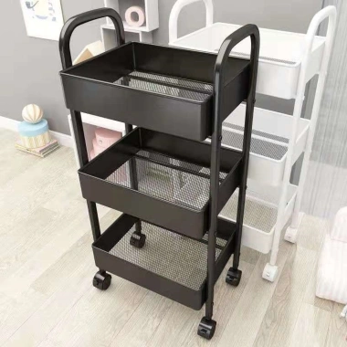 Xe Đẩy Spa 3 tầng bánh xe, kệ sắt 100% Thép, thời trang, chỉ 189.000₫ 2
