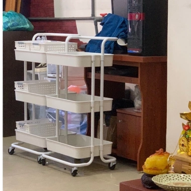 Xe đẩy spa 3 tầng - Chỉ 50.000đ giảm 20%, thiết kế tiện lợi, nâng tầm dịch vụ spa 2