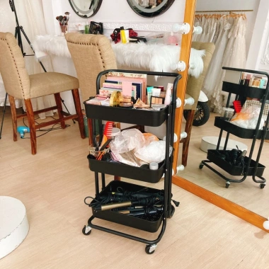 Xe đẩy spa 3 tầng - Chỉ 50.000đ giảm 20%, thiết kế tiện lợi, nâng tầm dịch vụ spa 5