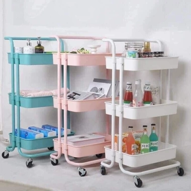 Xe Đẩy Spa 3 Tầng Đa Năng - Kệ Đựng Bỉm Sữa, Giá 204.000đ Giảm Giá Sốc 6