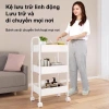 Xe Đẩy Spa 3 Tầng Đa Năng Thép Carbon Bánh Xe, Kệ Sắt Chịu 300kg - Giá 129k 4