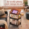 Xe Đẩy Spa 3 Tầng Khung Sắt Sơn Tĩnh Điện, Kệ Lưu Trữ Đa Năng, Bánh Xe Linh Hoạt – 299.000₫ 2