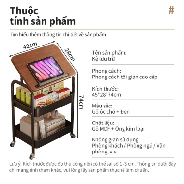 Xe Đẩy Spa 3 Tầng Khung Sắt Sơn Tĩnh Điện, Kệ Lưu Trữ Đa Năng, Bánh Xe Linh Hoạt – 299.000₫ 3