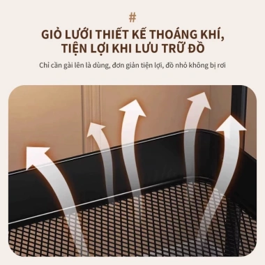 Xe Đẩy Spa 3 Tầng Khung Sắt Sơn Tĩnh Điện, Kệ Lưu Trữ Đa Năng, Bánh Xe Linh Hoạt – 299.000₫ 7