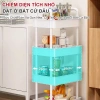 Xe Đẩy Spa 3 Tầng Nhựa Cao Cấp, Kệ Bánh Xe, Chịu 100kg, Bồi Thường 100% Khi Vỡ 3