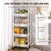 Xe Đẩy Spa 3 Tầng Nhựa Cao Cấp, Kệ Bánh Xe, Chịu 100kg, Bồi Thường 100% Khi Vỡ 5