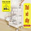 Xe đẩy Spa 4 tầng sắt mắt lưới, kệ đựng đồ bánh xe, giá 198.000₫ 5