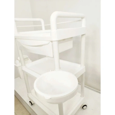 Xe Đẩy Spa Cao Cấp 3 Tầng - Giỏ Tiện Lợi Đa Chức Năng, Giá Ưu Đãi 470.000 VND 2 Xe Đẩy Spa Cao Cấp 3 Tầng - Giỏ Tiện Lợi Đa Chức Năng, Giá Ưu Đãi 470.000 VND 2
