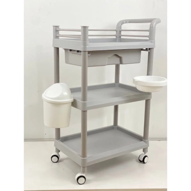 Xe Đẩy Spa Cao Cấp 3 Tầng - Giỏ Tiện Lợi Đa Chức Năng, Giá Ưu Đãi 470.000 VND
