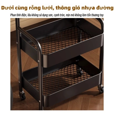 Xe Đẩy Spa JL 3 Tầng Đa Năng Kệ Đựng Đồ Tiện Lợi Có Bánh Xe Giá Ưu Đãi 89.000₫ 5