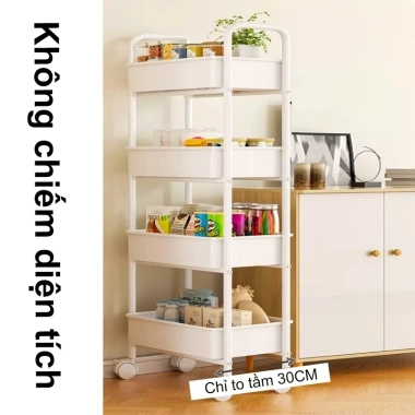 Xe Đẩy Spa Pallet Lưới Sắt Cao Cấp Kệ Đựng Đồ Đa Năng 3 Tầng Có Bánh Xe 189.000₫