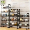Xe đẩy Spa sắt 3-5 tầng mắt lưới, kệ bánh xe, tải 200kg - Giá 139.000đ