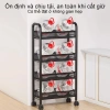 Xe đẩy Spa sắt đa năng, bánh xe 360 độ, kệ 2-4 tầng, mắt lưới - Giá chỉ 179.000₫ 4