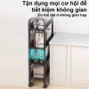Xe đẩy Spa sắt đa năng, bánh xe 360 độ, kệ 2-4 tầng, mắt lưới - Giá chỉ 179.000₫ 5