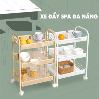 Xe đẩy Spa YTC 3 tầng sắt XDS03 giá rẻ - giảm còn 250.125 VND, chất lượng cao 4