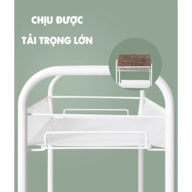 Xe đẩy Spa YTC 3 tầng sắt XDS03 giá rẻ - giảm còn 250.125 VND, chất lượng cao 5