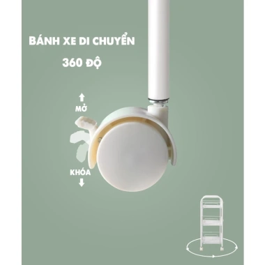 Xe đẩy Spa YTC 3 tầng sắt XDS03 giá rẻ - giảm còn 250.125 VND, chất lượng cao 6