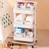 Xe Đẩy Spa YTC Babee 3 Tầng Đa Năng Nhập Khẩu - Kệ Bỉm Sữa, Bánh Xe Tiện Lợi, 125k 2